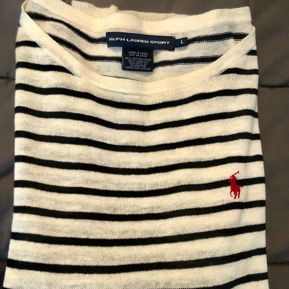 Ralph Lauren long sleeve striped top